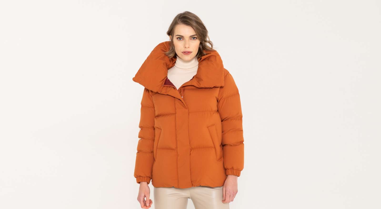 Fashion Jackets Short Jackets Vila Short Jacket neon orange casual look 