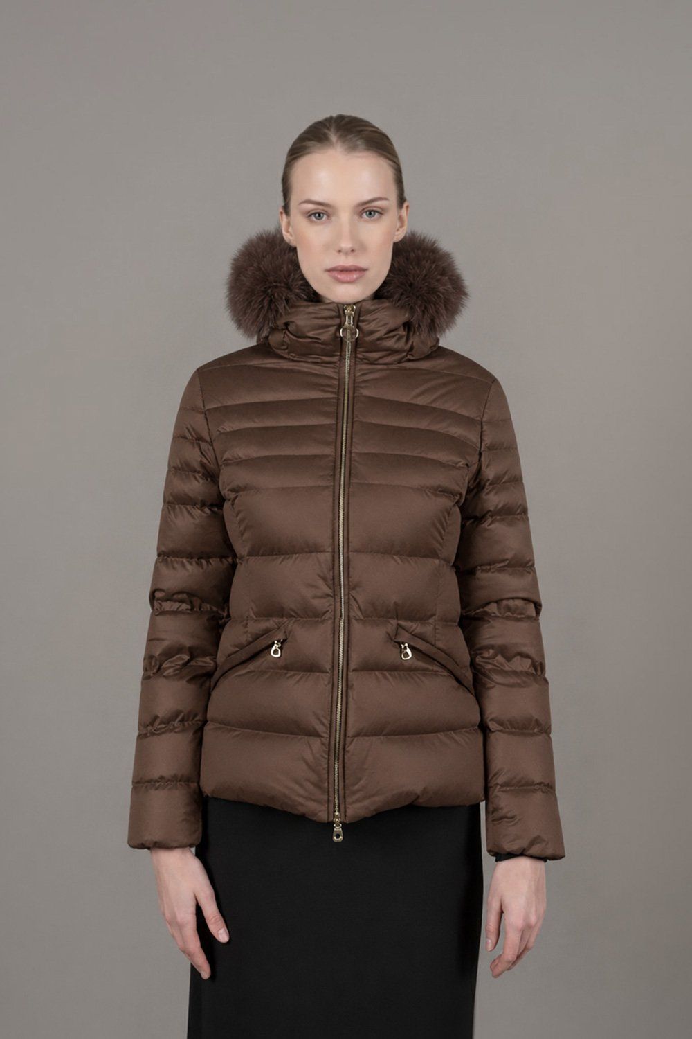 Delia brown jacket