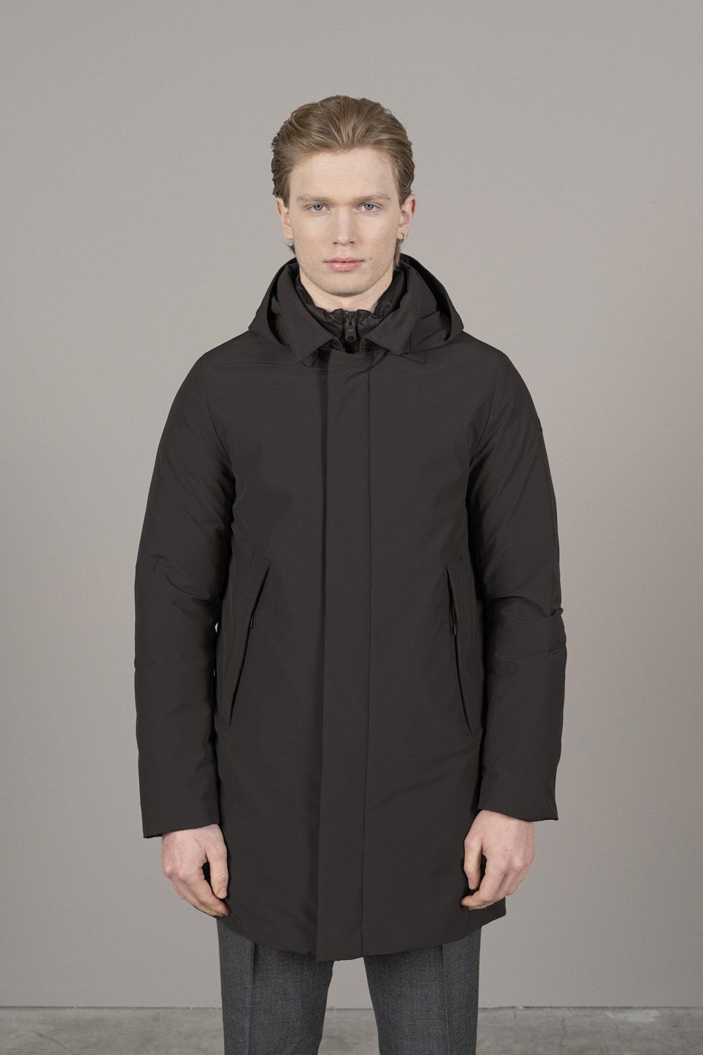 Edgar brown coat