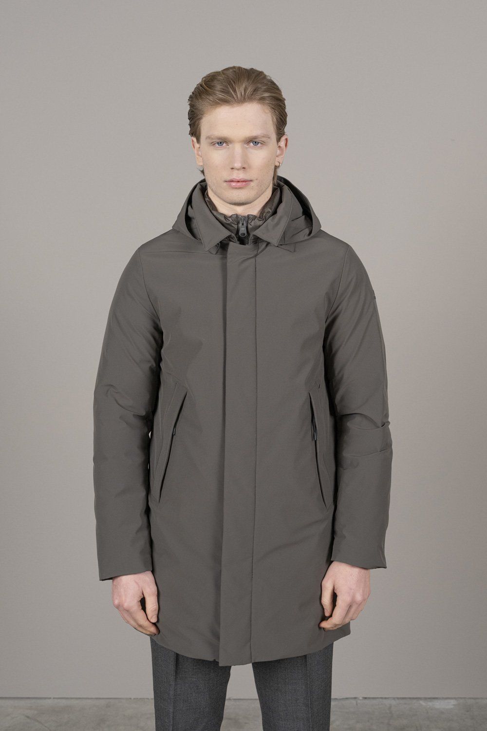 Edgar grey coat