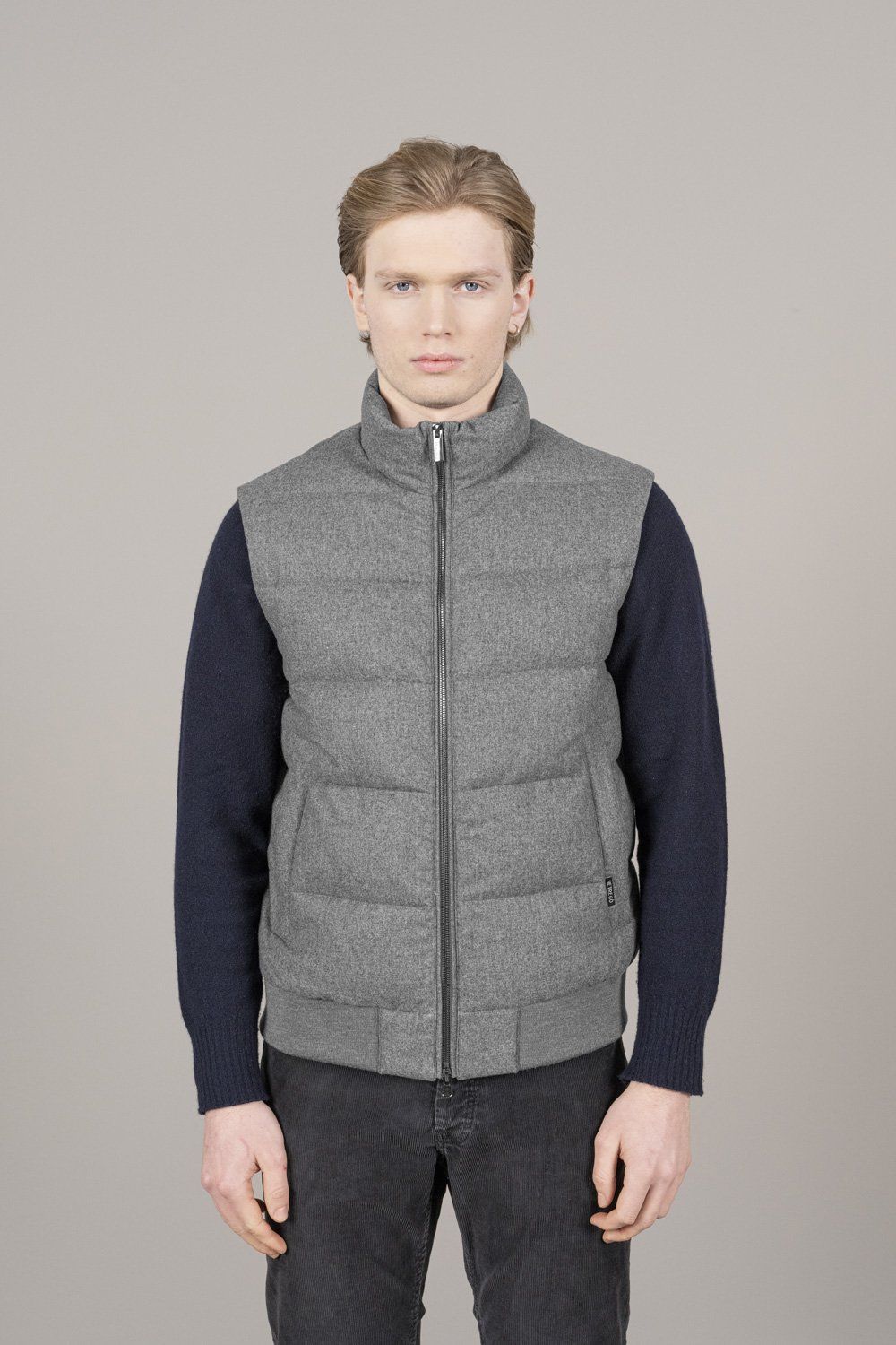 Zack grey vest