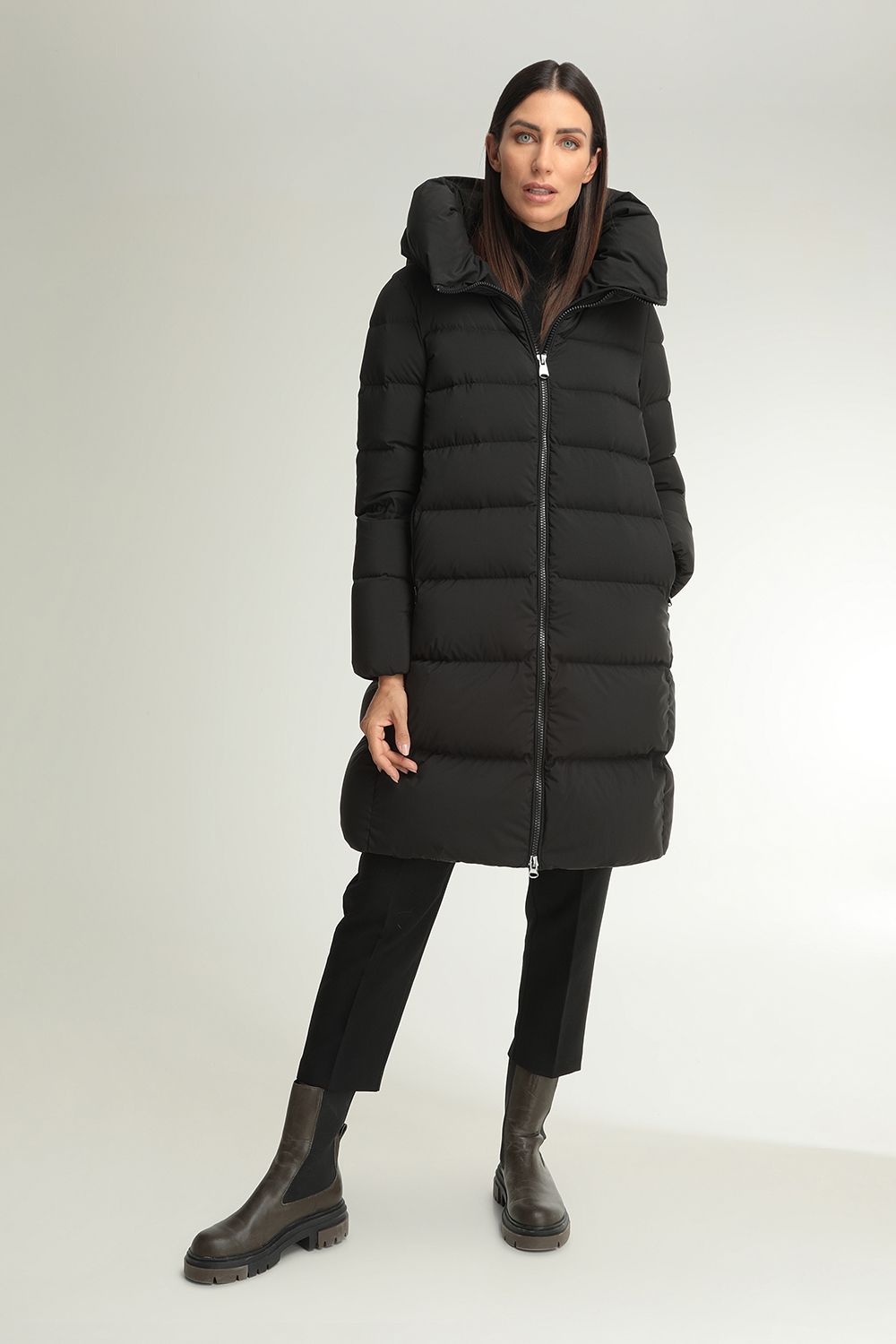 peacoat with zipper