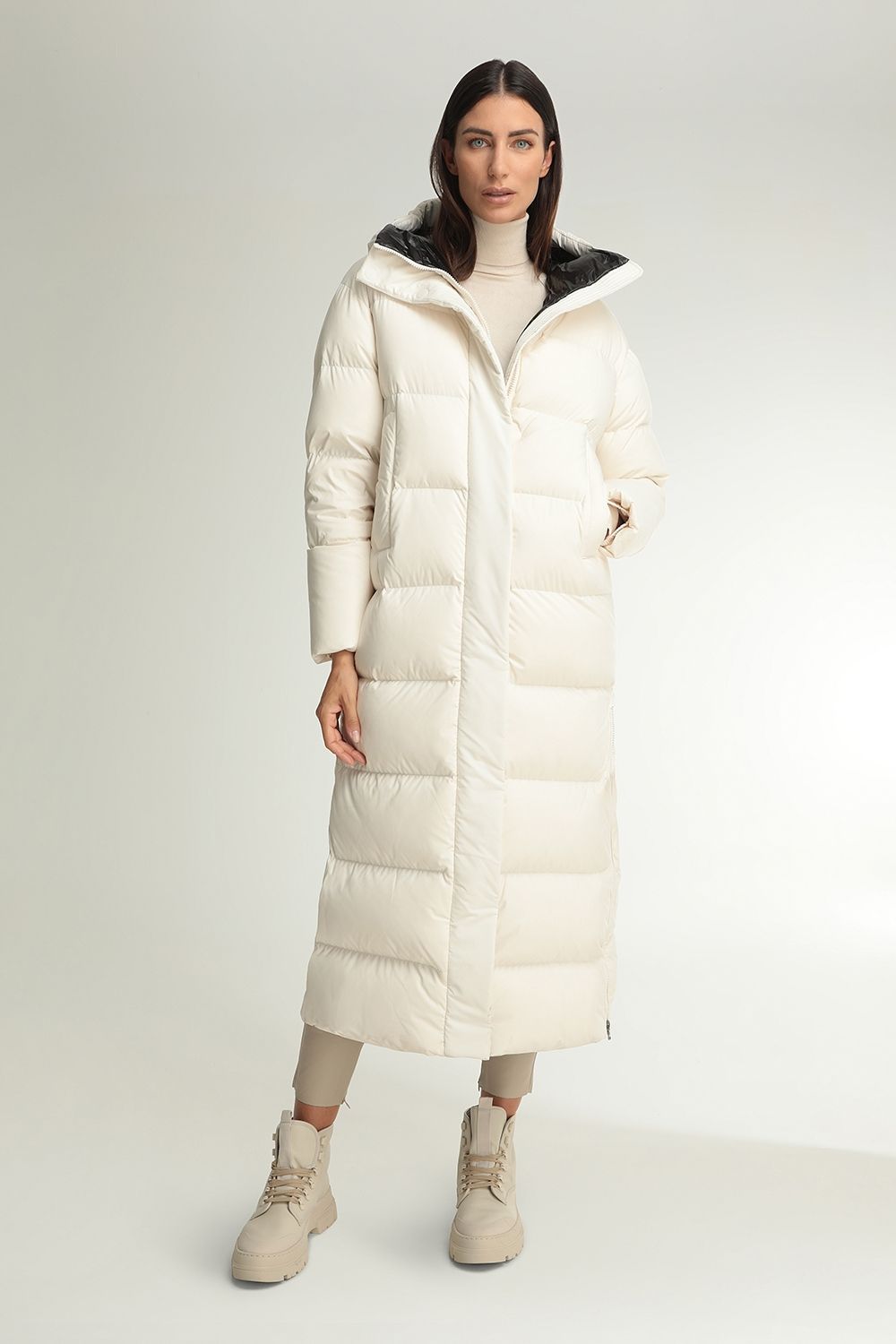 Helena White Zipped Coat - Hetregó