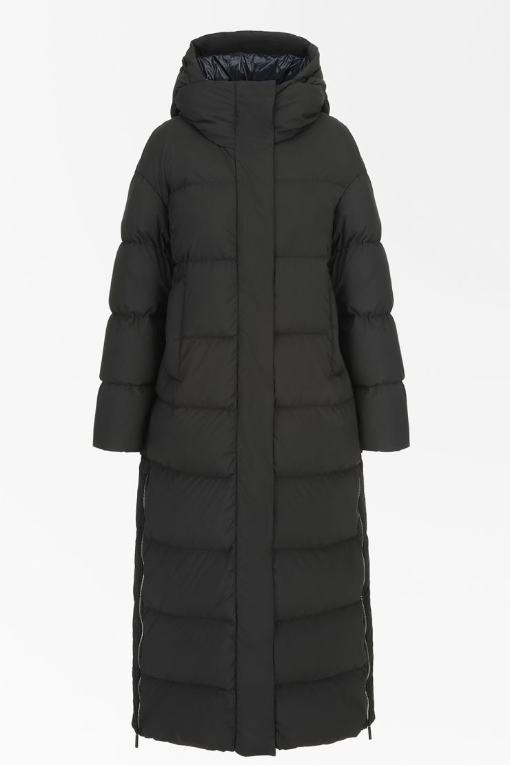 m and s black jacket